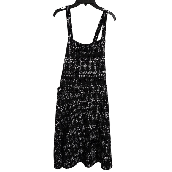 SHEIN Curvy Pinafore Dresses Monochrome Patterned Mini Dress Plus SZ 2XL - Picture 5 of 7
